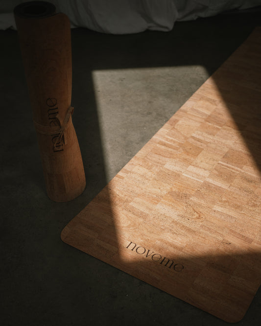 noveme cork yoga mat
